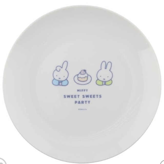 miffy(ミッフィー)のmiffy　ミッフィー　Sweet　Sweets　Party　プレート　新品 インテリア/住まい/日用品のキッチン/食器(食器)の商品写真