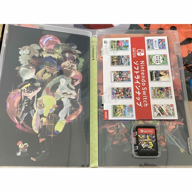 Nintendo Switch(ニンテンドースイッチ)のスプラトゥーン3 Switch おまけつき エンタメ/ホビーのゲームソフト/ゲーム機本体(家庭用ゲームソフト)の商品写真