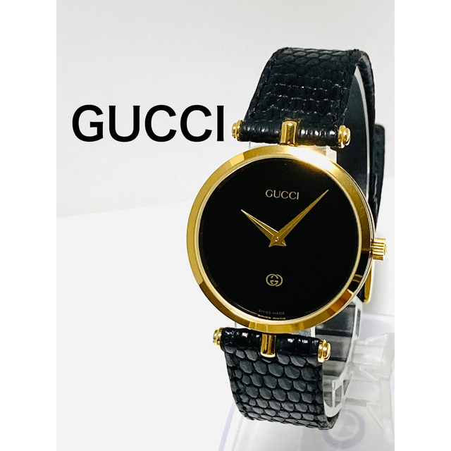 未使用! GUCCI グッチ 電池新品 ユニセックス 男女兼用 腕時計 正規