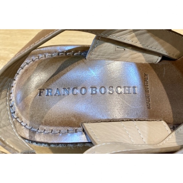 TOMORROWLAND(トゥモローランド)のイタリア製FRANCO BOSCHI ウエッジソールサンダル 36 レディースの靴/シューズ(サンダル)の商品写真