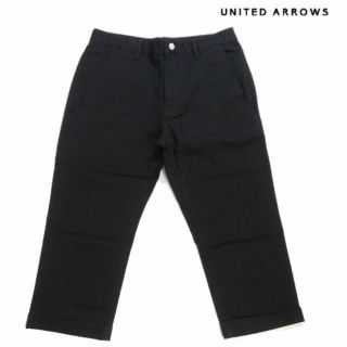 ユナイテッドアローズ(UNITED ARROWS)の【UNITED ARROWS／ユナイテッドアローズ 】クロップドパンツブラックM(ショートパンツ)