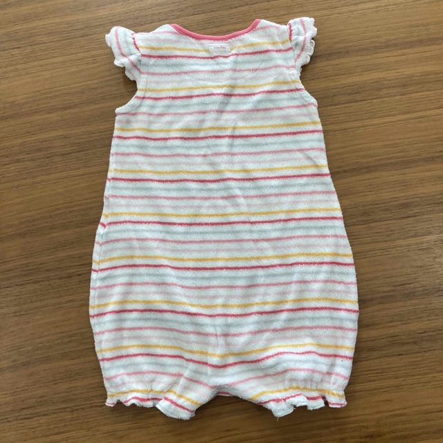 babyGAP(ベビーギャップ)のタオル地　ロンパース  美品 キッズ/ベビー/マタニティのベビー服(~85cm)(ロンパース)の商品写真