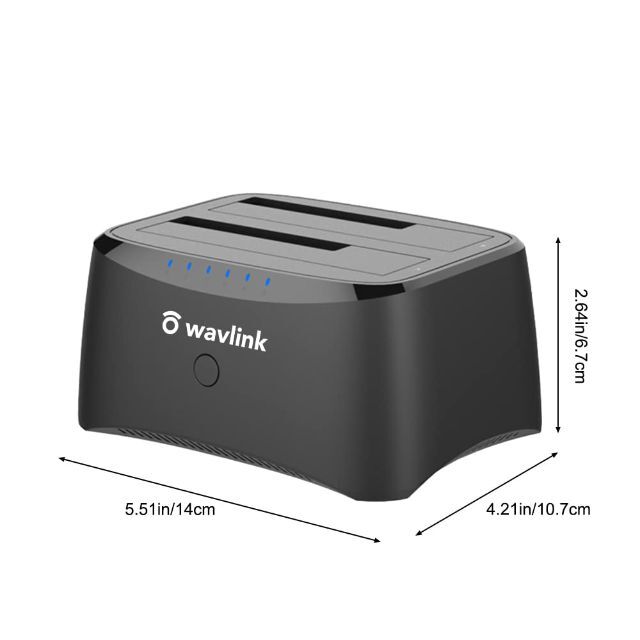【特価セール】Wavlink USB3.0 HDDスタンド 2.5型  3.5型 2