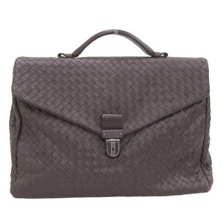 ボッテガヴェネタ(Bottega Veneta)の【本物保証】 美品 ボッテガヴェネタ BOTTEGA VENETA イントレチャート ブリーフケース ビジネスバッグ 113095(その他)