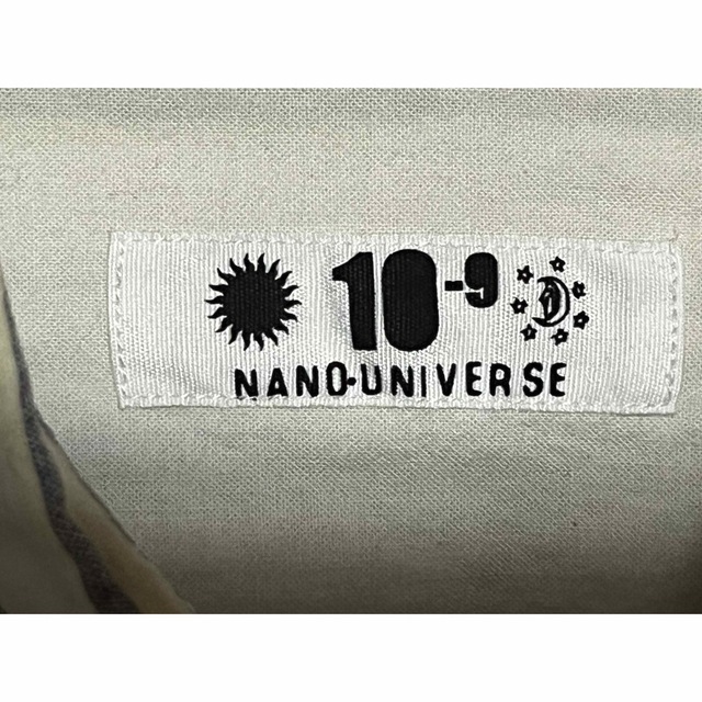 nano・universe(ナノユニバース)のnano universe メンズ7分丈　Mサイズ　 メンズのトップス(シャツ)の商品写真