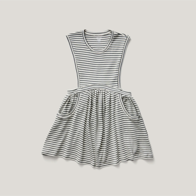 soor ploom Dunes Dress, Stripe 2yキッズ/ベビー/マタニティ