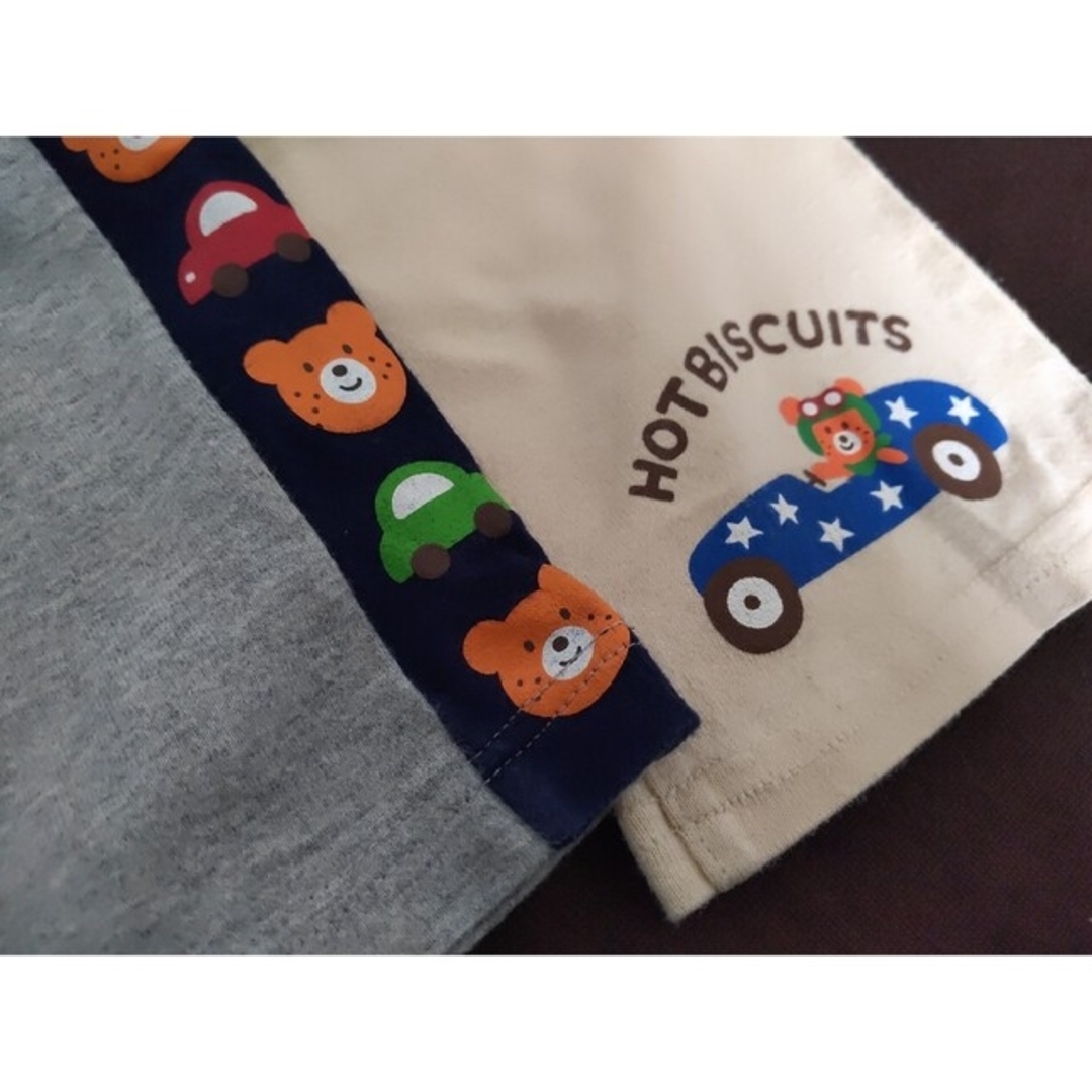 HOT BISCUITS(ホットビスケッツ)のミキハウス　HOT BISCUITS 90　パンツ　2点 キッズ/ベビー/マタニティのキッズ服男の子用(90cm~)(パンツ/スパッツ)の商品写真