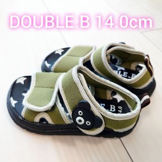 ダブルビー(DOUBLE.B)のダブルビー　サンダル　14.0cm(サンダル)