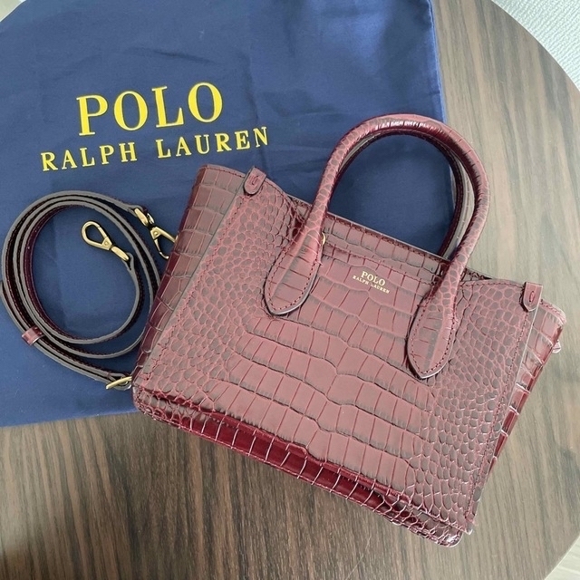 POLO RALPH LAUREN(ポロラルフローレン)の【大幅値下げ‼️】 ポロラルフローレン　2wayバッグ レディースのバッグ(ハンドバッグ)の商品写真