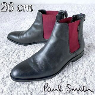 ポールスミス(Paul Smith)のポールスミス サイドゴア チェルシーブーツ 黒 7 41サイズ(ブーツ)