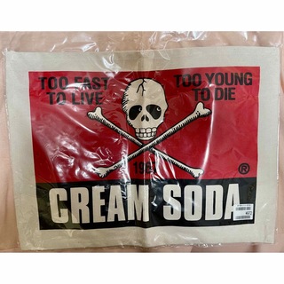 CREAM SODA ランチョンマット 角ドクロ ピンクドラゴン クリームソーダ(テーブル用品)
