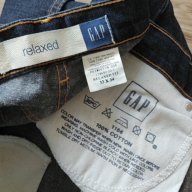 GAP(ギャップ)の【SALE】ギャップ デニム GAP BLUE JEANS メンズのパンツ(デニム/ジーンズ)の商品写真