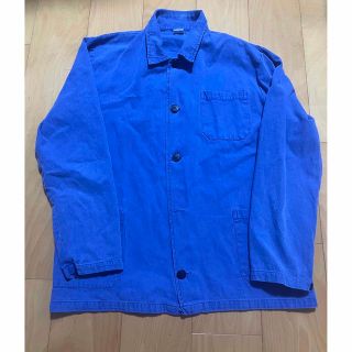 古着　euro work jacket ユーロワーク vintage ユーロ　秋(カバーオール)