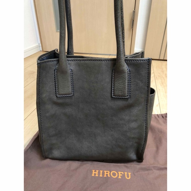 限定品　HIROFU トートバッグ レザー　ブラウン