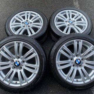 美品 BMW純正 ダブルスポーク383M 17インチ 1シリーズ、2シリーズの 美品 BMW純正 ダブルスポーク383M 17インチ 1シリーズ、2シリーズの