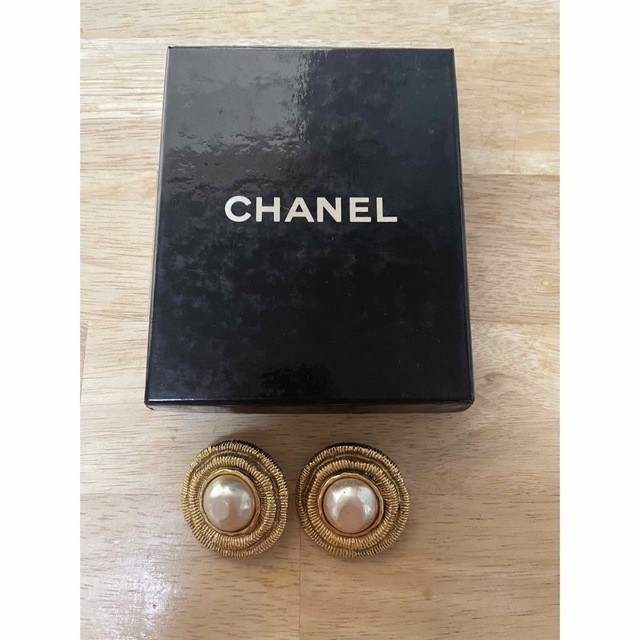 CHANELイヤリング　ヴィンテージ　正規品