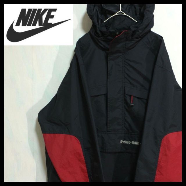 【y2k】00s NIKE nylon anorak Jacket