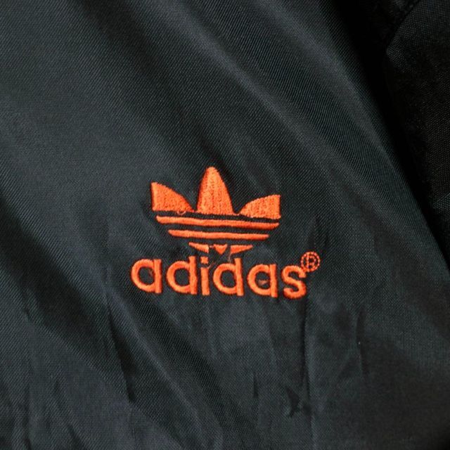 adidas - 【希少】アディダス ナイロンジャケット 刺繍ロゴ 古着 90s 