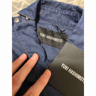 YUKI HASHIMOTO ユウキハシモト　20SS 変形　デニム半袖シャツ