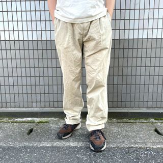 ラルフローレン(Ralph Lauren)のUS古着 ポロ ラルフローレン Polo Ralph Lauren チノパンツ ツータック HAMMOND PANT サイズ：W35 L32 ベージュ 【中古】(スラックス/スーツパンツ)