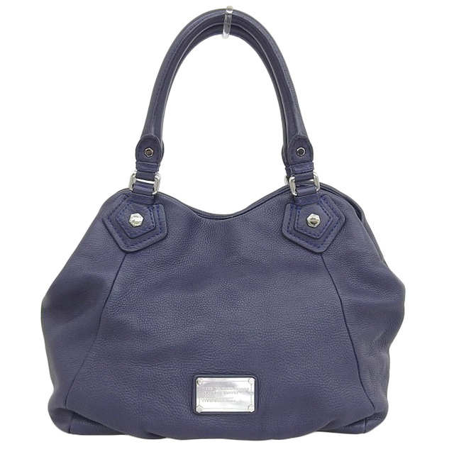MARC BY MARC JACOBS - 【本物保証】 マークバイマークジェイコブス MARC BY MARC JACOBS ハンドバッグ レザー 紺 ネイビー