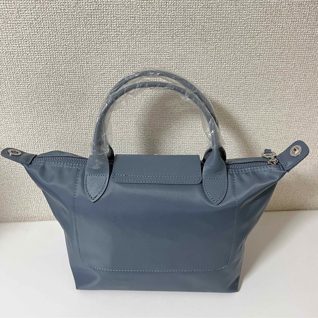 正規品 【新品】LONGCHAMP プリアージュ・ネオ NORDICブルーグレーS