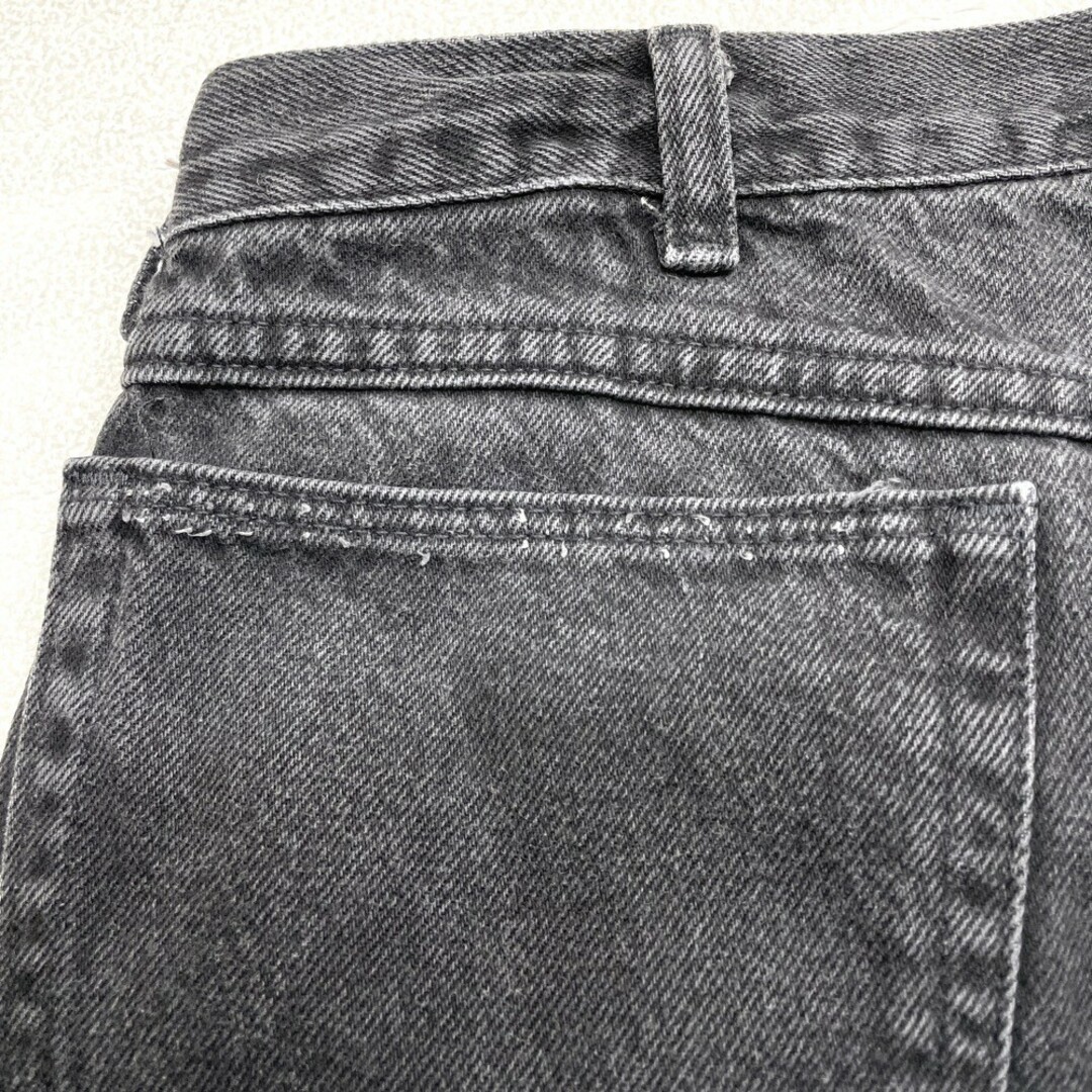 Wrangler(ラングラー)のUS古着 ラングラー Wrangler デニム パンツ テーパード PREMIUM QUALITY サイズ：W36 L31.5 ブラック 【中古】 メンズのスーツ(スラックス/スーツパンツ)の商品写真