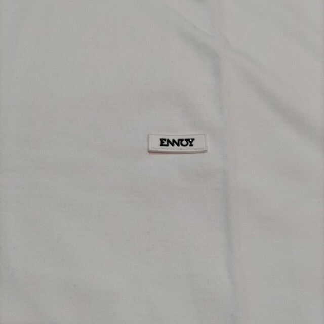 1LDK SELECT - ENNOY 3PACK T-SHIRTS WHITE 1枚 胸ロゴの通販 by ぼぶ