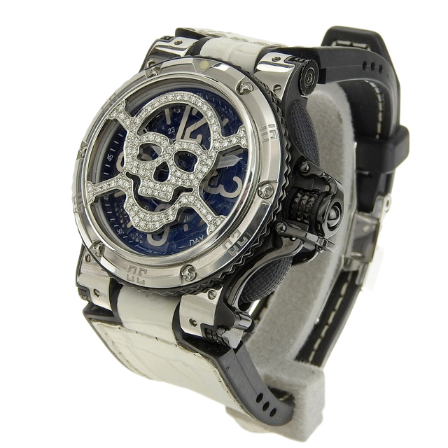 other(アザー)の【本物保証】 アクアノウティック AQUANAUTIC キングクーダ メンズ 自動巻き 腕時計 スカルダイヤマスク サブコマンダー ロックダイブ メンズの時計(腕時計(アナログ))の商品写真