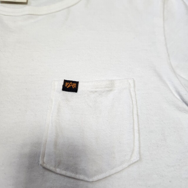 ALPHA INDUSTRIES(アルファインダストリーズ)のアルファインダストリーズ ロゴポケット 半袖Tシャツ メンズのトップス(Tシャツ/カットソー(半袖/袖なし))の商品写真