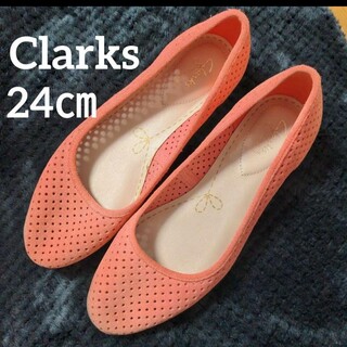 クラークス(Clarks)のクラークス　Clarks　レディース　パンプス　サーモンピンク(ハイヒール/パンプス)