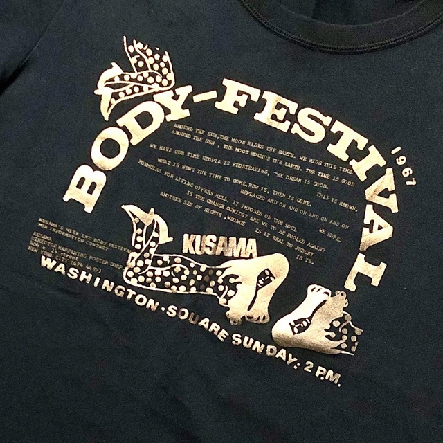 【草間彌生】Tシャツ ボディ・フェスティバル BODY FESTIVAL