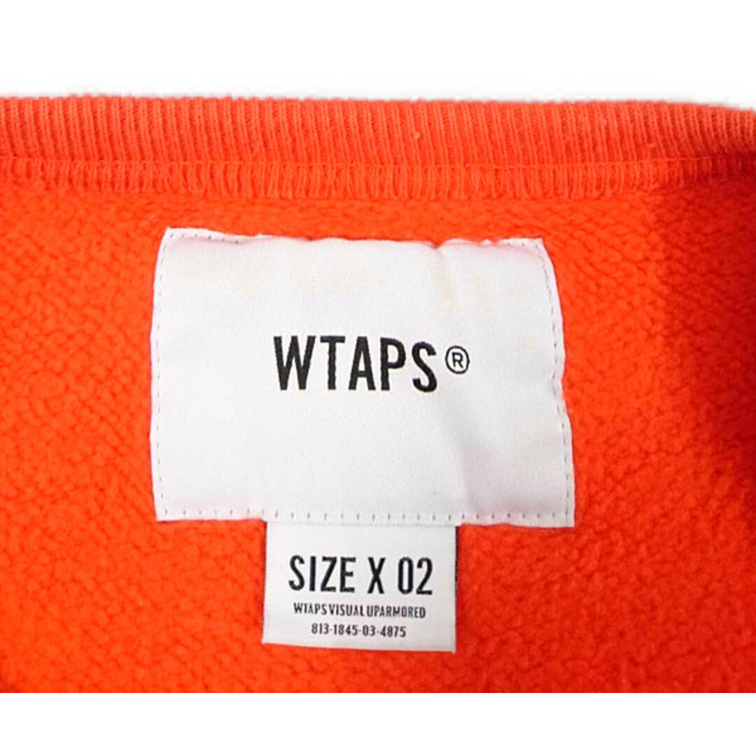 新品　人気モデル　WTAPS スウェット　ネイビー　サイズ4  XLサイズ