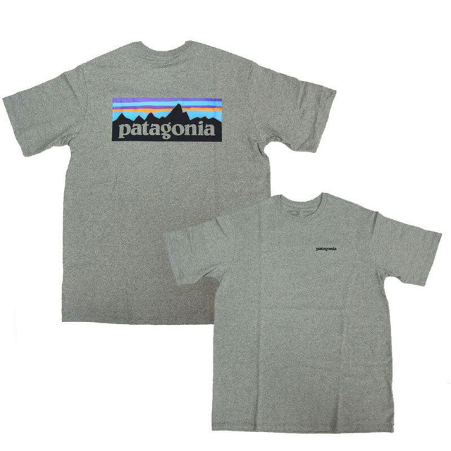 patagonia Tシャツ XXL P-6 LOGO グレー パタゴニア ...