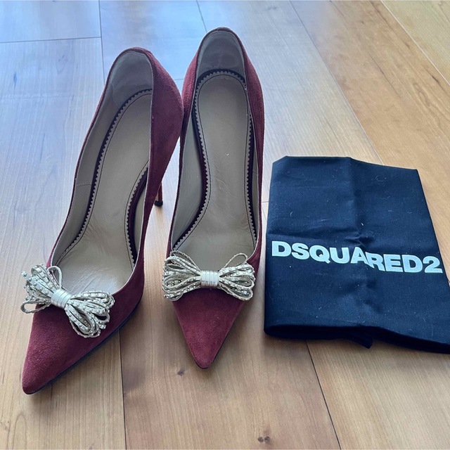 DSQUARED2 - 【美品】サイズ37*スウェードパンプス*ディースクエアード