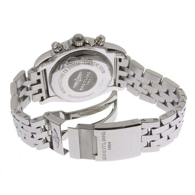 BREITLING(ブライトリング)の【本物保証】 箱・保付 超美品 ブライトリング BREITLING クロノマット44 JSP クロノグラフ メンズ 自動巻き 腕時計 AB0115 2020/06 OH済 メンズの時計(腕時計(デジタル))の商品写真