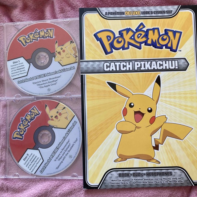 ポケモン(ポケモン)のCatch Pikachu! Deluxe Look & Listen Set エンタメ/ホビーの本(洋書)の商品写真