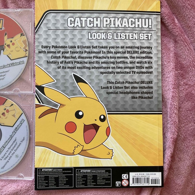 ポケモン(ポケモン)のCatch Pikachu! Deluxe Look & Listen Set エンタメ/ホビーの本(洋書)の商品写真