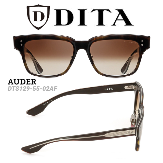 DITA(ディータ)の新品 定価6.0万円 DITA / ディータ AUDER サングラス メンズのファッション小物(サングラス/メガネ)の商品写真