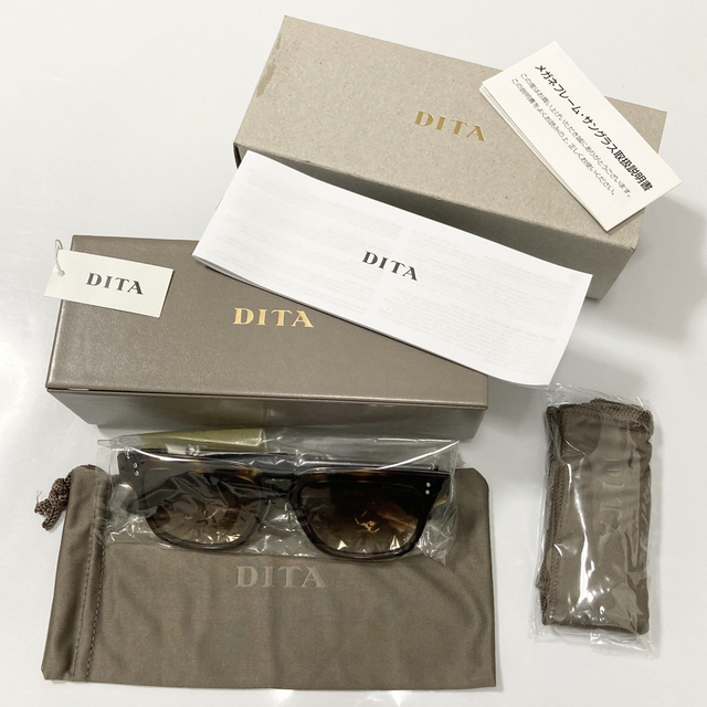 DITA(ディータ)の新品 定価6.0万円 DITA / ディータ AUDER サングラス メンズのファッション小物(サングラス/メガネ)の商品写真