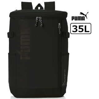 プーマ(PUMA)の【大容量 ３５Ｌ】プーマ スクエア型 リュックサック　ブラック(バッグパック/リュック)