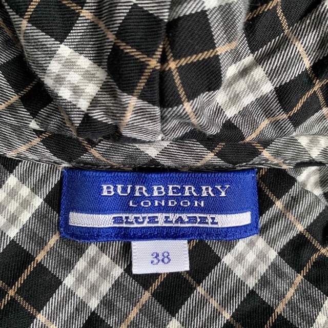 BURBERRY BLUE LABEL(バーバリーブルーレーベル)の【Burberry】半袖パーカー レディースのトップス(パーカー)の商品写真