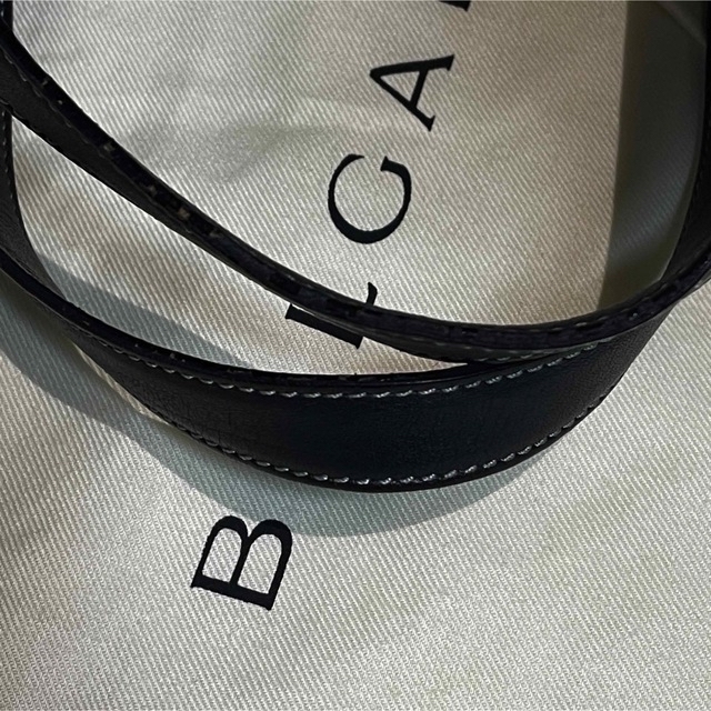 BVLGARI(ブルガリ)の美品 ブルガリ BVLGALI 2Way オールレザー ブラック トートバッグ メンズのバッグ(トートバッグ)の商品写真