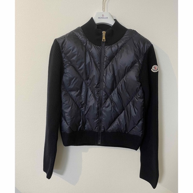 moncler ダウン入りカーディガン