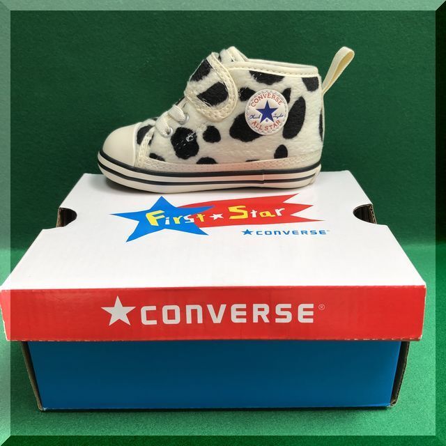 CONVERSE(コンバース)の12.5ｃｍ　ベビー　オールスター　Ｎ　アニマルズ　Ｖ－１　ダルメシアン キッズ/ベビー/マタニティのベビー靴/シューズ(~14cm)(スニーカー)の商品写真