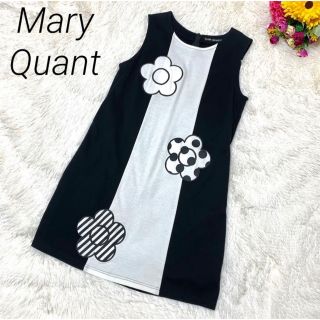 マリークワント(MARY QUANT)の【美品】マリークワント デイジー チュニック ワンピース 花柄 良デザイン(チュニック)