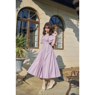 ハーリップトゥ(Her lip to)のHer lip to♡all day long pleated dress(ロングワンピース/マキシワンピース)