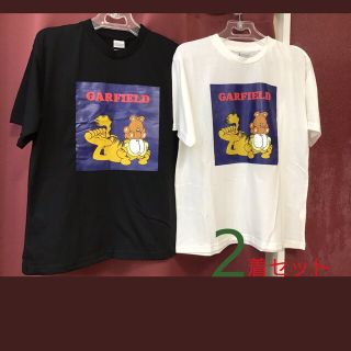 GARFIELD Tシャツ ガーフィールド２枚セット(Tシャツ(半袖/袖なし))