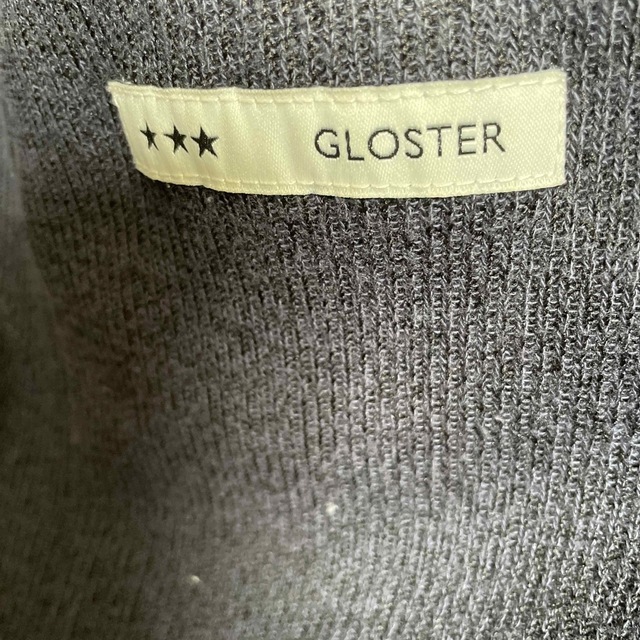 GLOSTER(グロスター)のニットジャケット　ネイビー メンズのジャケット/アウター(その他)の商品写真