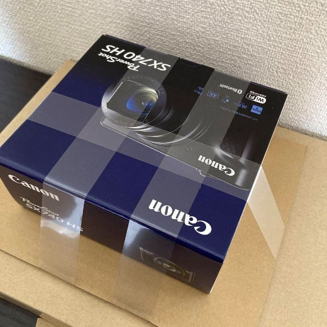 Canon PowerShot SX POWERSHOT SX740 HS BK スマホ/家電/カメラのカメラ(コンパクトデジタルカメラ)の商品写真